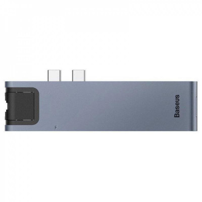 USB-хаб Baseus (CAHUB-L0G) Черный