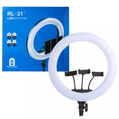Кольцевая LED лампа 54 см RL-21 без штатива 416 pcs lights