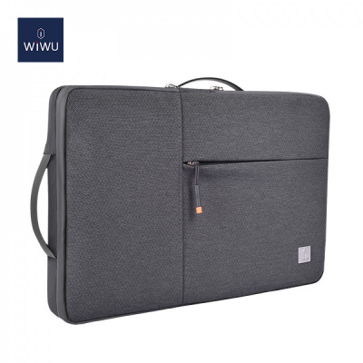Сумка для ноутбука 13.3"/14.2" WIWU Alpha Double Layer Sleeve Bag Серый