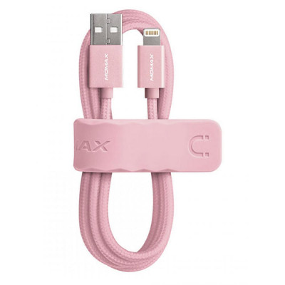 Кабель Micro USB Momax DDM3L2 (2.1А/1 м) Розовый