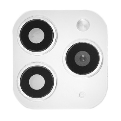 Защитное стекло на камеру для Apple iPhone 11 Camera Glass Series Белый