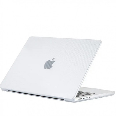Чехол для MacBook Air 13.3" A1932/A2179/A2337 WIWU Carbon Fiber Белый