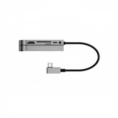 USB-хаб Type-C Baseus (CAHUB-CWJ0G) Space Серый