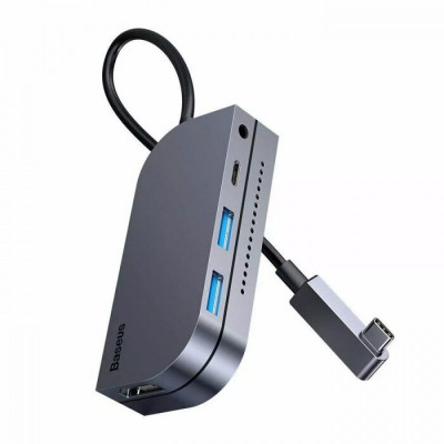 USB-хаб Type-C Baseus (CAHUB-CWJ0G) Space Серый
