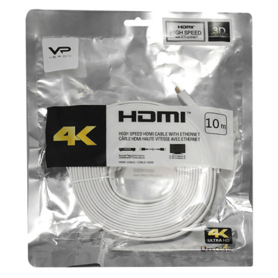Кабель HDMI-HDMI Veron MHD-10 Белый (10 м)