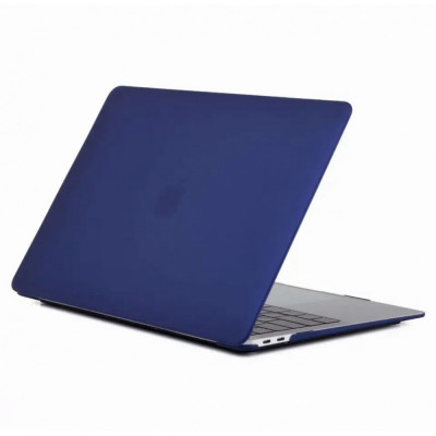 Чехол для MacBook Air 13.6" M2 A2681 WIWU Matte Case Темно-синий