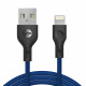 Кабель Veron LV07 Lightning USB (2.1A) (1m) Dark blue (BS-000063785)