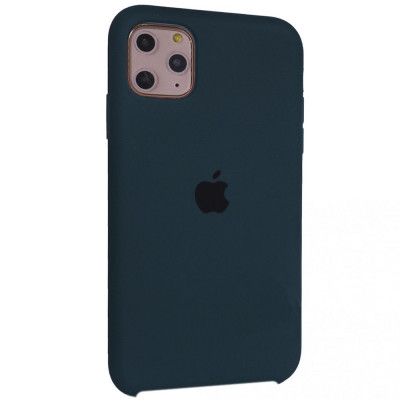 Чехол-накладка для iPhone 11 TTech Original Silicone Series Dark Green (49)