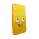 Чехол для iPhone 11 TTech Smile Series yellow (4)