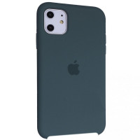 Чехол-накладка для iPhone 11 TTech Original Silicone Series Pine Green (58)