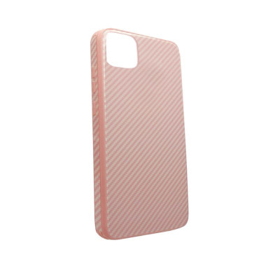 Чехол-накладка для iPhone 11 Pro TTech Glass Carbon Full Series pink