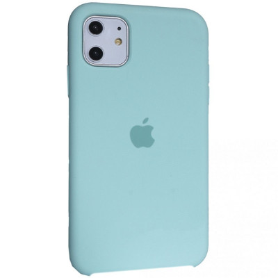 Чехол-накладка для iPhone 11 TTech Original Silicone Series Turquoise (44)
