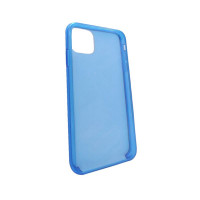 Чехол-накладка для iPhone 11 TTech Clear Plastic Series blue