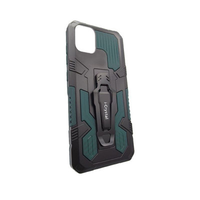 Чехол-накладка для iPhone 11 TTech Armor i-Crystal Series зеленый