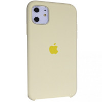 Чехол-накладка для iPhone 11 TTech Original Silicone Series Mellow Yellow (51)