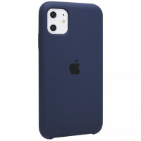 Чехол-накладка для iPhone 11 TTech Original Silicone Series Midnight Blue (8)