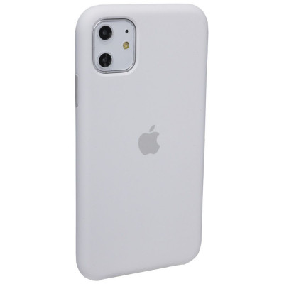 Чехол-накладка для iPhone 11 TTech Original Silicone Series (лучшее качество) White (9)