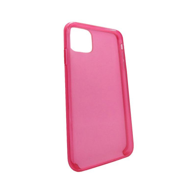 Чехол-накладка для iPhone 11 TTech Clear Plastic Series pink