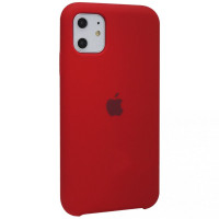 Чехол-накладка для iPhone 11 TTech Original Silicone Series Red (14)