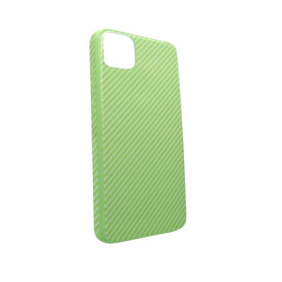 Чехол-накладка для iPhone 11 Pro Max TTech Glass Carbon Full Series green light