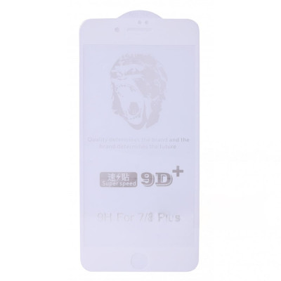 Защитное стекло для iPhone 6/6s Проверка Full Cover 10D Series Белый