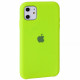 Чехол для iPhone 11 TTech Original Silicone Series Neon Green (60)