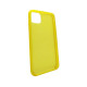 Чехол для iPhone 11 TTech Clear Plastic Series yellow