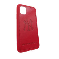 Чехол-накладка для iPhone 11 TTech NY Yankees Series красный