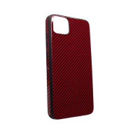Чехол-накладка для iPhone 11 Pro Max TTech Glass Carbon Full Series red