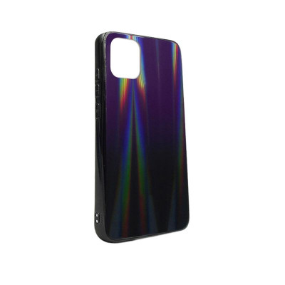 Чехол-накладка для iPhone 11 TTech Glass Gradient Series 2 violet/black