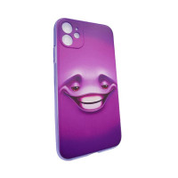 Чехол-накладка для iPhone 11 TTech Smile Series purple (6)