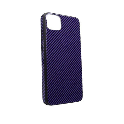 Чехол-накладка для iPhone 11 Pro Max TTech Glass Carbon Full Series violet