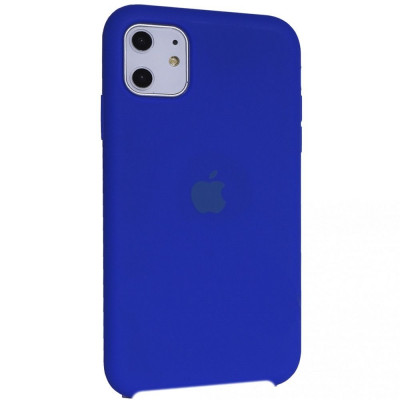 Чехол-накладка для iPhone 11 TTech Original Silicone Series Cobalt Blue (40)