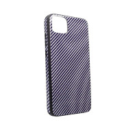 Чехол-накладка для iPhone 11 Pro Max TTech Glass Carbon Full Series white/blue