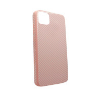Чехол-накладка для iPhone 11 TTech Glass Carbon Full Series pink