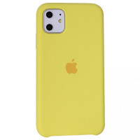 Чехол-накладка для iPhone 11 TTech Original Silicone Series Shiny Yellow (32)