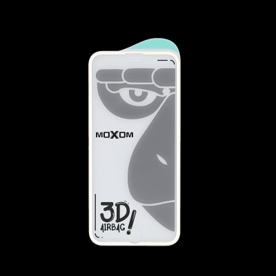 Защитное стекло для Apple iPhone 6/6S/7/8 MOXOM AF AirBag Белый