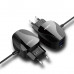 Сетевое зарядное (СЗУ) MOXOM 2в1 micro cable+2USB/2.4A (MX-HC15) черный