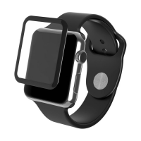Защитное стекло для Apple Watch 38 mm 3D Full Glue Series черный