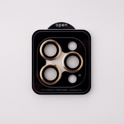 Защитное стекло на камеру для Apple iPhone 13 Pro/13 Pro Max DARK Series Золотой