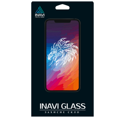 Защитное стекло для Apple iPhone 12 mini (NP) INAVI PREMIUM Черный