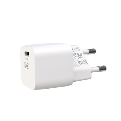 Сетевое зарядное (СЗУ) XO PD FastCharger 20W (CE01) белый