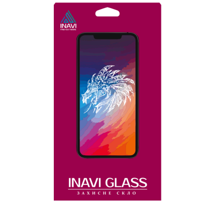 Защитное стекло для Apple iPhone XS Max/11 Pro Max (NP) INAVI PREMIUM Черный