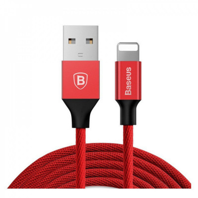 Кабель Baseus (CALYW-09) Lightning USB (2.1A) (1.2m) Red (BS-000044719)