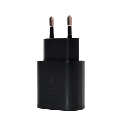 Сетевое зарядное (СЗУ) Samsung 25W PD Adapter USB-C Black Черный (108745)