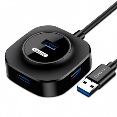 USB-хаб Earldom ET-HUB06 Черный
