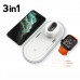 Беспроводное зарядное (БЗУ) Moxom MX-ST04 3in1 (Phone,airpods,watch) белый