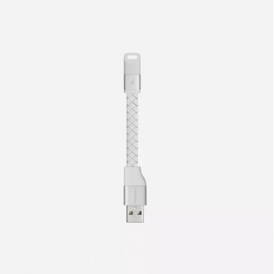Кабель Lightning для iPhone Momax (DL1) Белый (0.1 м|2.1А)