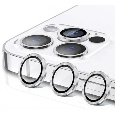 Защитное стекло на камеру для Apple iPhone 11 Pro Steel Series Белый