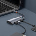 USB-хаб Type-C 7 в 1 Baseus (WKWG020113) Серый